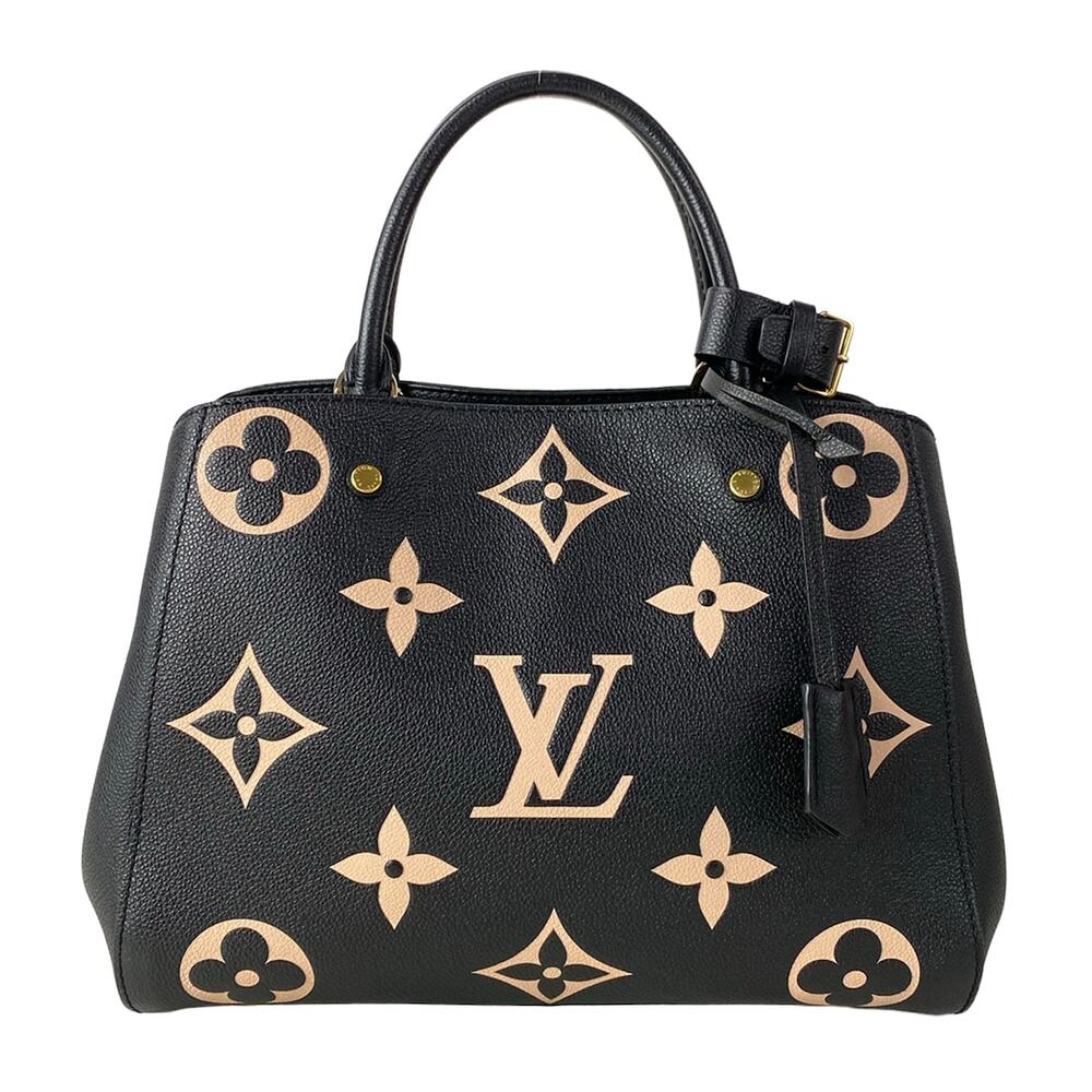 Louis Vuitton Montaigne MM Bicolor Monogram Amplant Tote Bag M45499